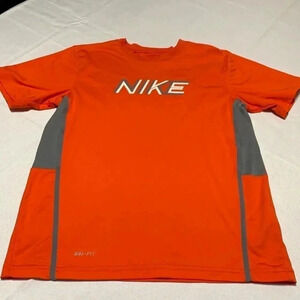 Nike boys Dri-Fit shirt, size M. Excellent condition.
